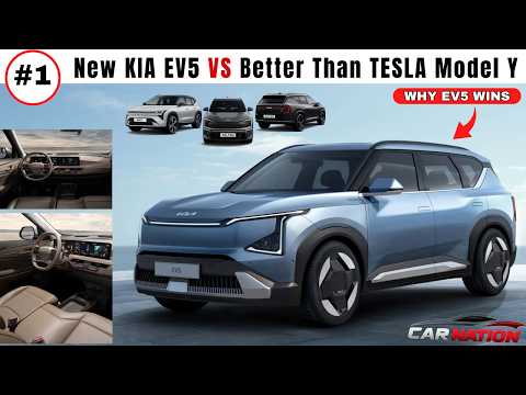KIA EV5 review: BETTER than a Tesla Model Y?