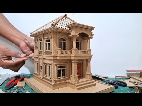 I SPENT 730 HOURS BUILDING A TWO-STOREY HOUSE OUT OF CARDBOARD