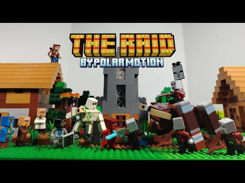 "The Raid" Lego Minecraft Stop Motion