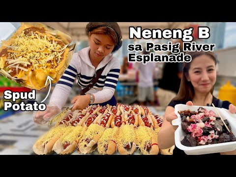 Manila’s NEWEST Must Visit STREET FOOD Along Pasig River | Neneng B, Baka ng Baka & Spud Potato