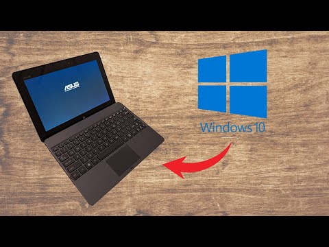 Installing Windows 10 on a Windows RT Tablet