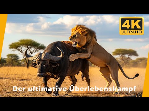 African Wildlife 4K | The Ultimate Struggle for Survival #Wildlife | Nature & Calm 4K