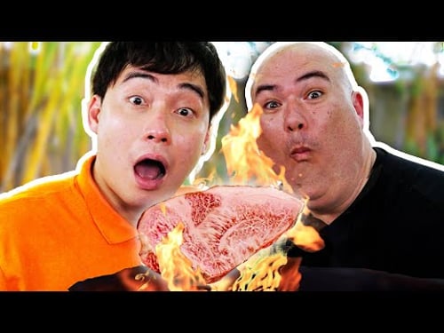Uncle Roger Learn How To Cook Steak (ft. Guga)