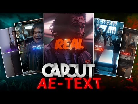 Pro AE Text on CapCut: Step-by-Step(Free Preset inside!)