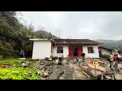 My grandfather's dirty country house was cleaned& renovated by this couple/ DIY/Transform the garden