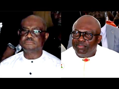 Rivers Gov Fubara, Wike and Others Attend Burial Ceremony of The Mother of Ojukaye Amachree