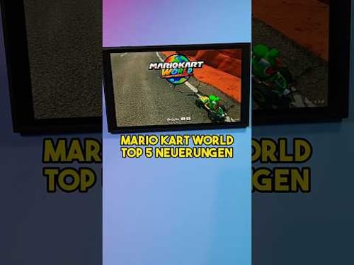 Mario Kart World: Top 5 Neuerungen #shorts