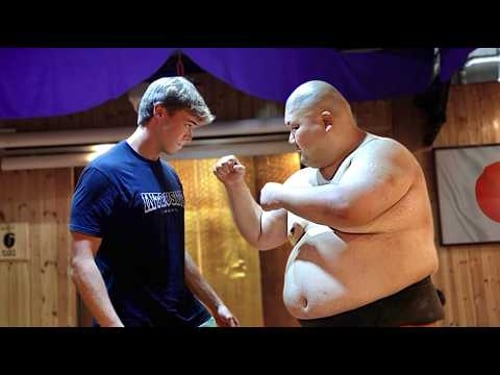 I Fought a Sumo Wrestler!