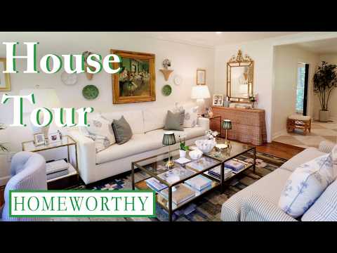 HOUSE TOUR | A Traditional Williamsburg Home with Coastal Flair