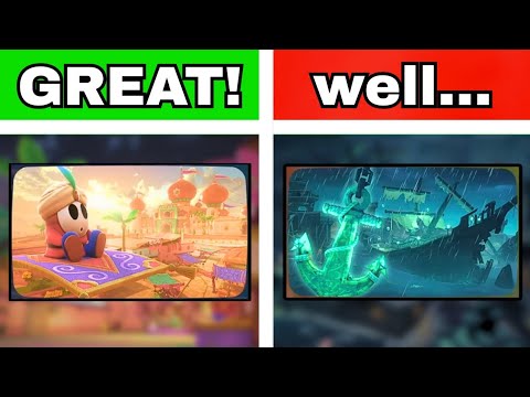 How Shy Guy Bazaar & Wario Shipyard Became S-TIER TRACKS In Mario Kart World