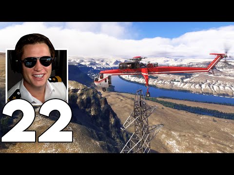 Heavy Lift Aerial Construction - MS Flight Simulator 2024 Career Mode - Part 22