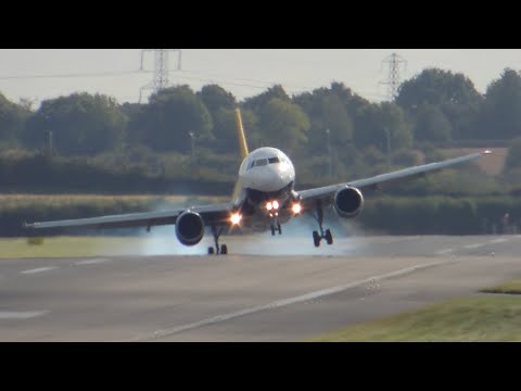 crosswind takeoffs and landings Caught on Camera