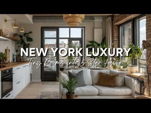 Psychology of New York Luxury: Make Small Spaces Feel 5-Star Chic