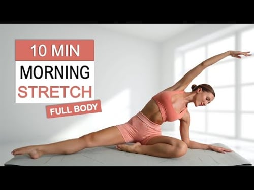 10 Min Daily Morning Stretch | Full Body Flexibility, simple routine to wake up & feel good