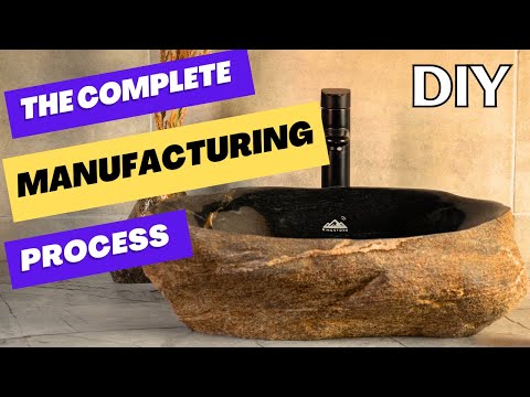 DIY: Luxurious Natural Stone Sink Made by Yourself