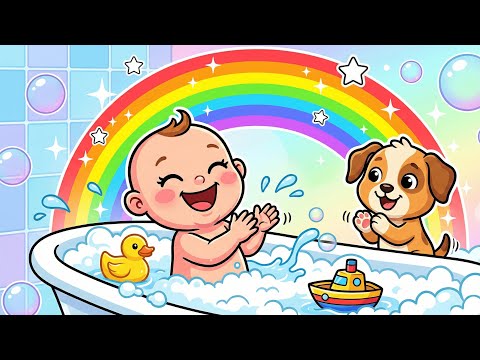 If You're Happy + Bath Song - Nursery Rhymes & Kids Songs | The Bath Song