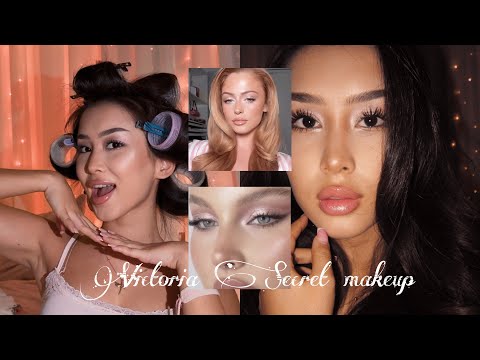 MAKEUP: повторяю макияж Victoria Secret 🩷✨