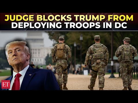 'Irreparably harmed': Judge blocks Trump's DC National Guard deployment | US immigration crackdown