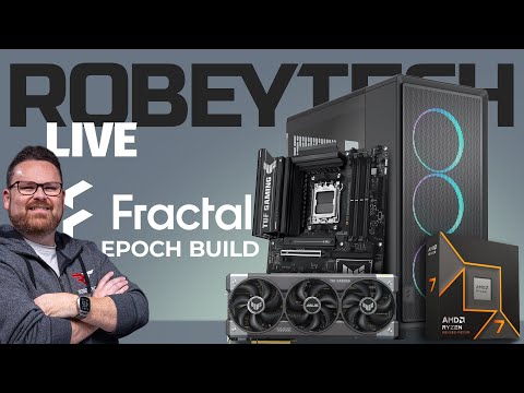 Giveaways + Building a $3000 Gaming PC in Fractal Epoch (Ryzen 7 9800x3D / RTX 5080)