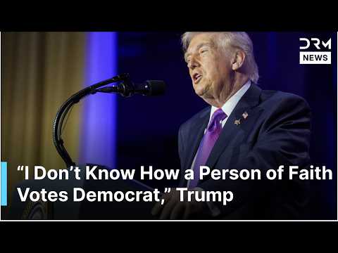 Trump Says People of Faith “Can’t Vote Democrat” in Fiery Prayer Breakfast Speech | AC1G