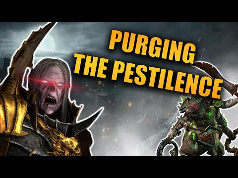Purging the Plague with Necromancy in Total Warhammer 3 Multiplayer