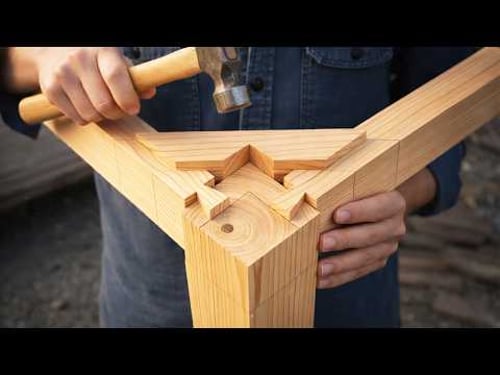 A Traditional Wood Joint Secret From a 65-Year-Old Carpenter