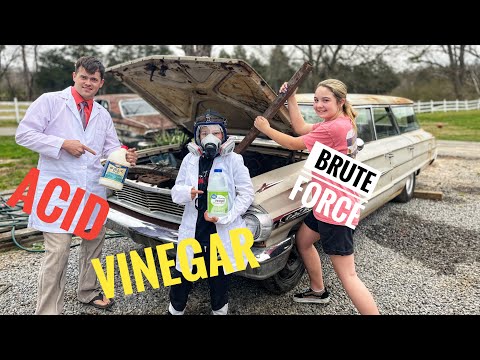 Tricks and Tips to getting a stuck engine free after 30 years. We try everything!