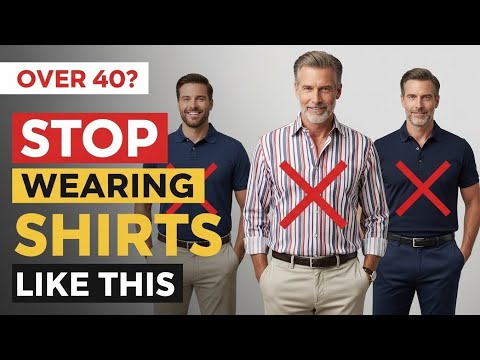 Most Men 40+ Get This Shirt Wrong - Don't Be One Of Them