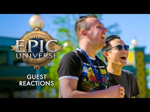 Universal Epic Universe Guest Reactions