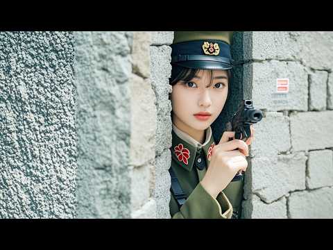 The beautiful agent disguised her identity, passed the signal to the sniper, and killed the colonel!