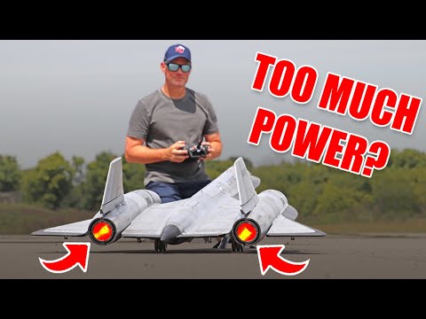 I Put the B-58 Crash-Salvaged EDFs in My SR-71… Big Mistake?