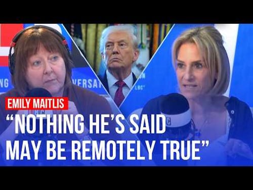 'This doesn't add up': Emily Maitlis on Trump's Iran statement