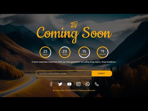 Create Coming Soon Pages in WordPress Using Elementor & Elementskits | #elementor #tutorials