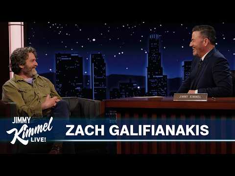 Zach Galifianakis on Living on a Small Island, Hating Technology & His Kids Impression of Him