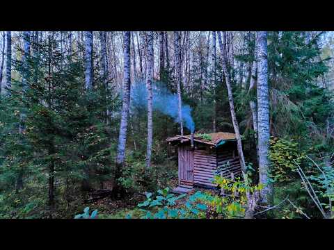 Cozy Night in My Forest Hut | Cooking and Simple Living