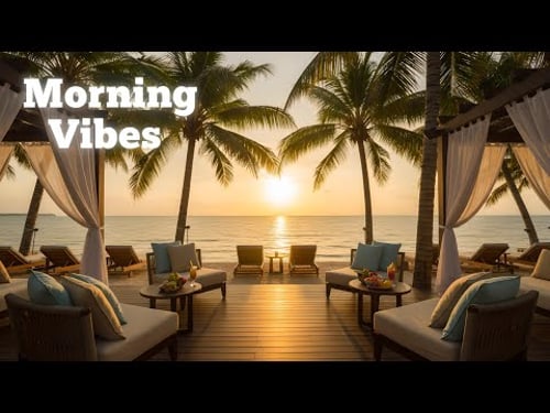 Tropical Chill Vibes 2025 | Serene Beach Retreat for Relaxation