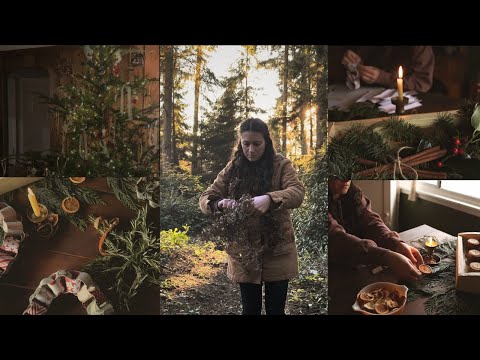 Crafting a Cozy Christmas | Low-Cost & Low-Waste | Simple Living. -Visual Diary.