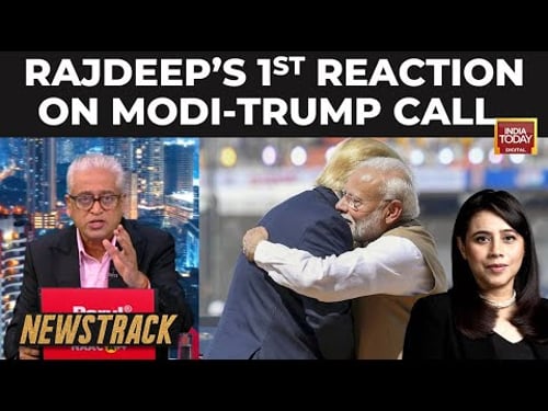 Rajdeep Reacts To Modi-Trump Call, Siddharth Zarabi Says 'Trade Deal To Spark Bumper Market Opening'