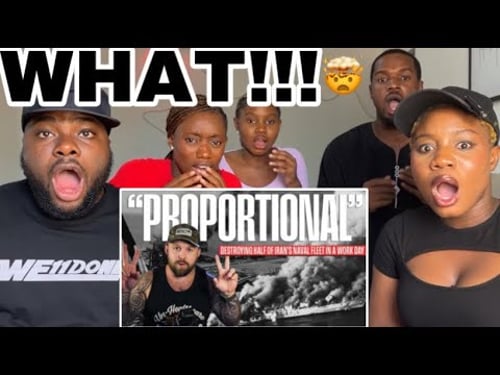 American Family React to America Obliterates Half Of Iran's Navy In 8 Hours! (THAT WAS REALLY CLOSE)
