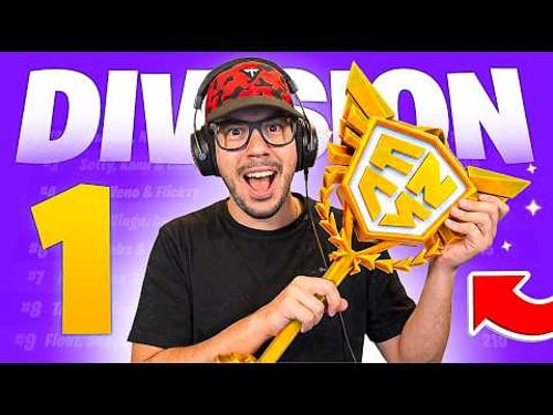 Playing FNCS DIVISION 1 in FORTNITE!