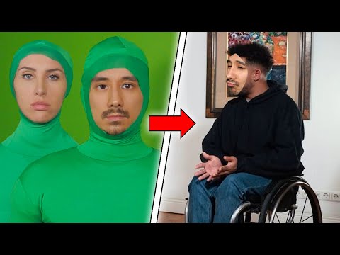 Wir sind ein Green Screen