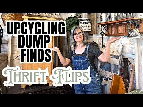 Amazing Upcycled Furniture Projects / Thrift Store and Dump Finds Transformed