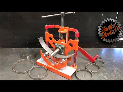 Curvadora /Roladora de Solera || Make A Metal Bender