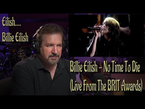 Renaissance Man Reaction to Billie Eilish - No Time To Die (Live From The BRIT Awards, London)