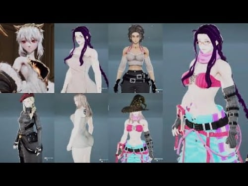 Code Vein 2 Female Character Creation All Customization Options