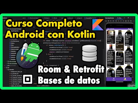 Curso completo de Android con Kotlin, crear app con base de datos local y remota | Android Studio