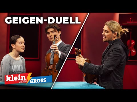 David Garrett vs. Selma (13): Wer erkennt mehr Geigen? | Klein gegen Groß