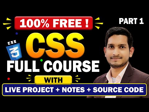 CSS Tutorial For Beginners | CSS Full Course - Basic to Advance π₯π₯