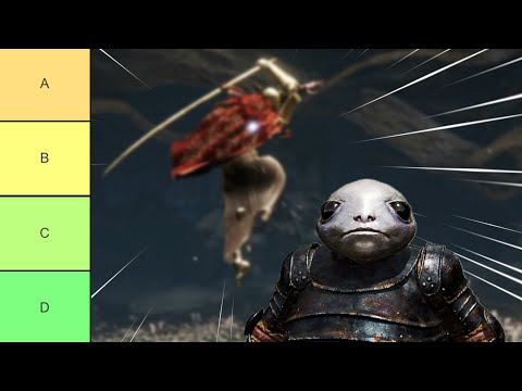 The ULTIMATE Elden Ring Remembrance Boss Fight Tier List