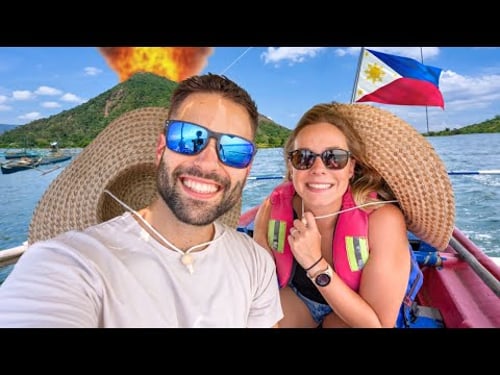 We Visited the Smallest ACTIVE VOLCANO in the World